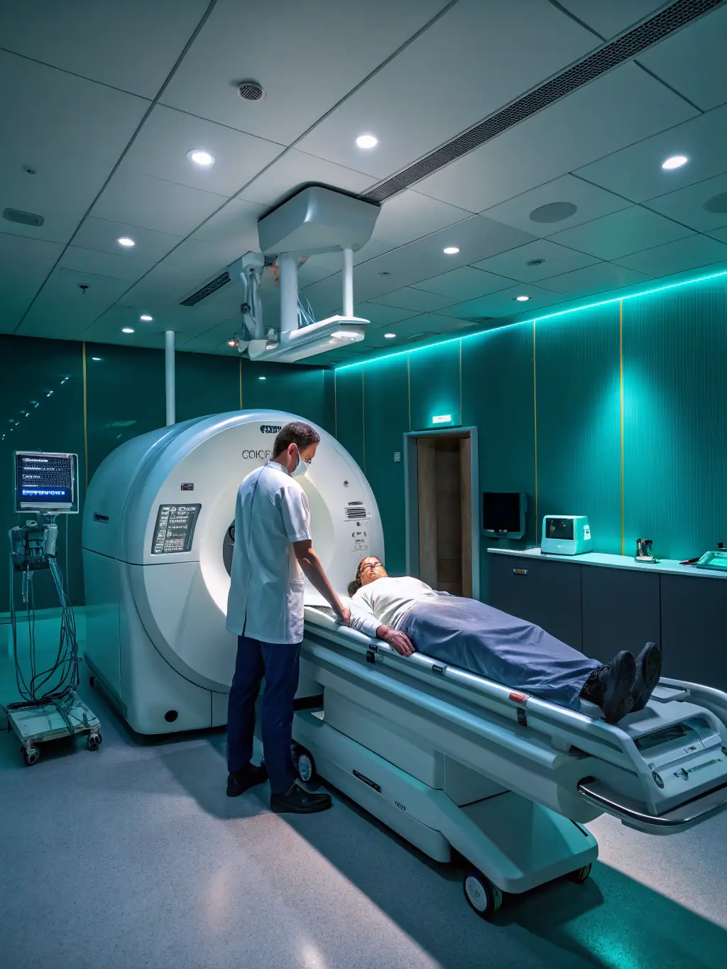 A vibrant image of a healthcare facility with advanced medical technology and patient-centric design, reflecting Perform Partners' contributions to the healthcare sector.